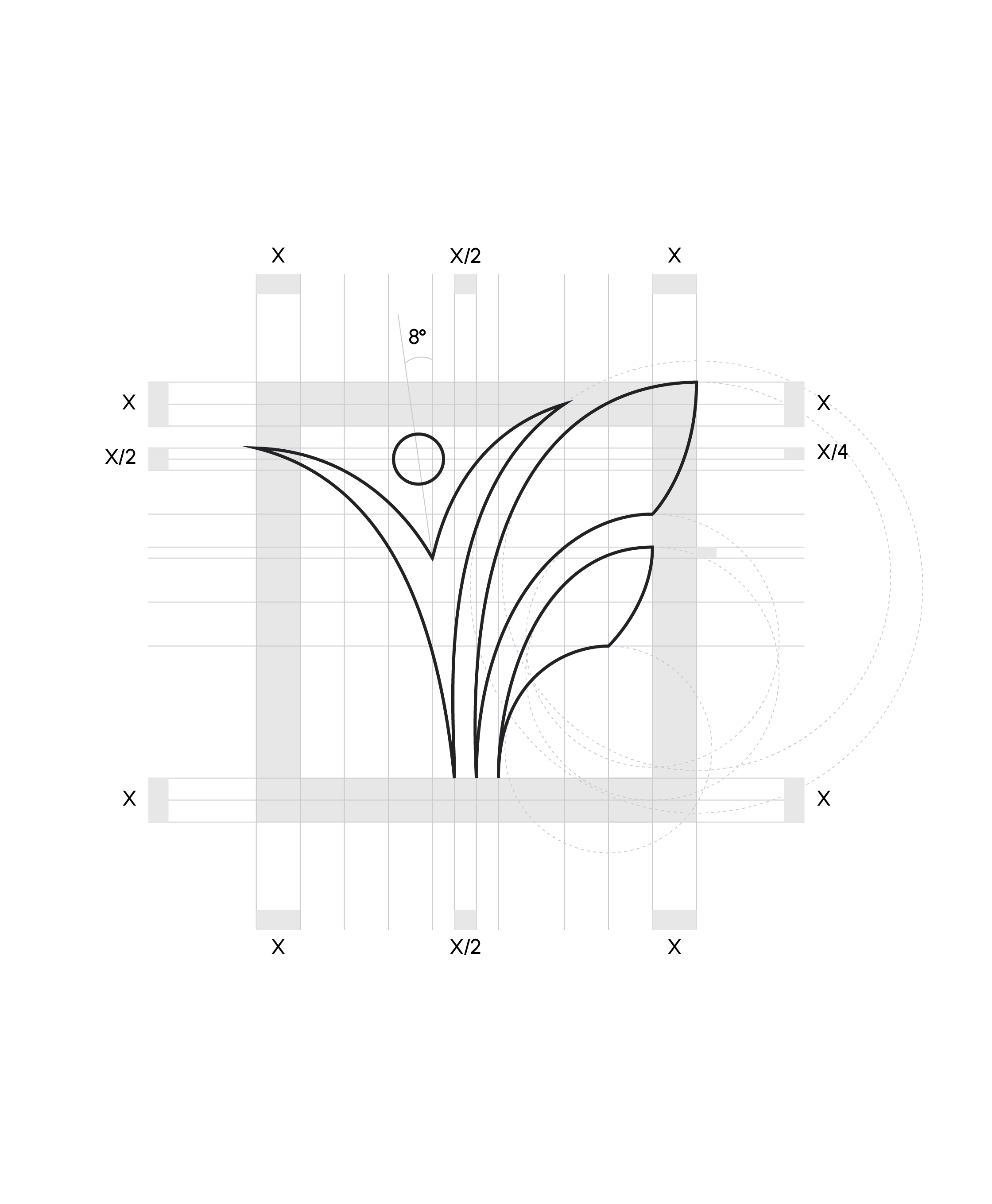 logo mark concept for the fantastic factory women's clothing brand